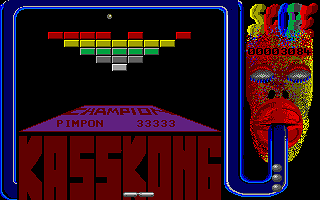 Kasskong atari screenshot